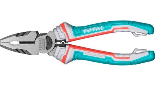 Alicates universales TOTAL, industriales, 160 mm, CrV THT210606S