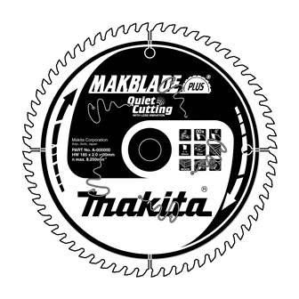 Hoja de sierra para madera MAKITA MAKBLADEplus 350x3,5x30 mm 56 dientes B-09846