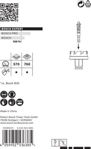 BOSCH EXPERT Perforadora Chapa 21mm 2608900492