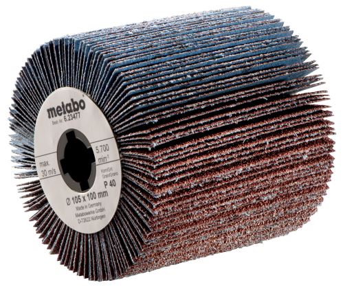 METABO Muela abrasiva de láminas P120, 105 x 100 mm (para SE 12-115) 623480000