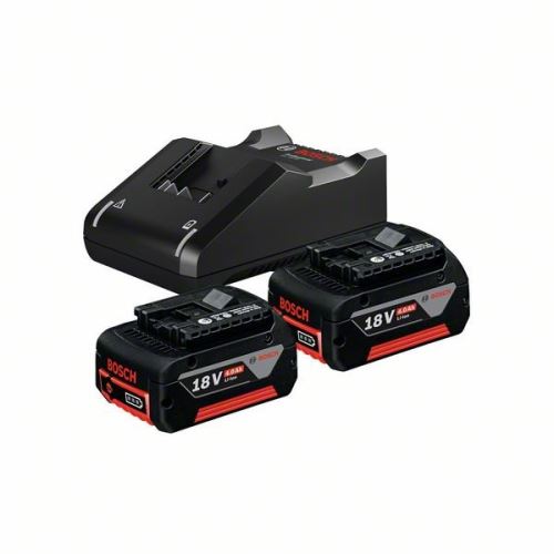 Kit de inicio Bosch 2× 18V4.0Ah + GAL18V-40 1600A019S0