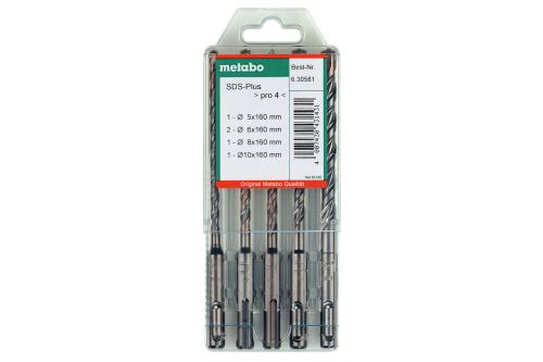 METABO Juego de brocas SDS-Plus (5 piezas) 630581000