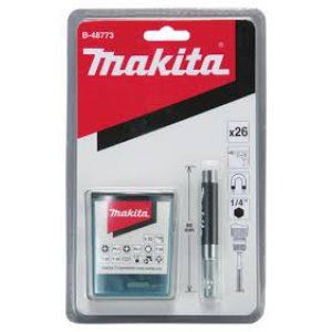 Juego de puntas MAKITA 26 piezas con punta de 80 mm B-48773