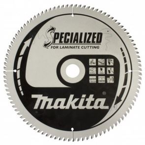 Hoja de sierra para laminado MAKITA SPECIALIZED 216x2,5x30 mm 72 dientes B-29474