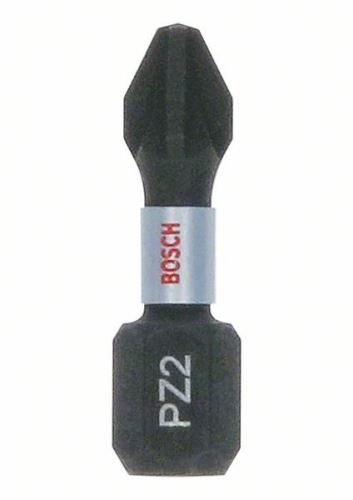 BOSCH Juego de puntas Impact PZ2 25 mm, 25 piezas, Tic Tac 2607002804