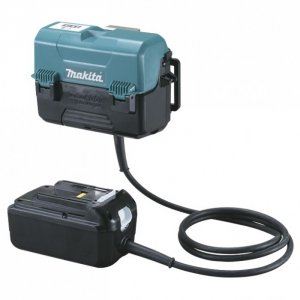 MAKITA Adaptador de corriente Li-ion LXT 2x18/36V BCV01 para cinturón para alimentar máquinas de 36V baterías 2x18V 195511-9