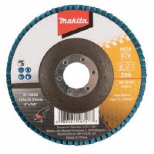 Disco de láminas MAKITA 125x22,23 mm K60 Zirkon D-74239