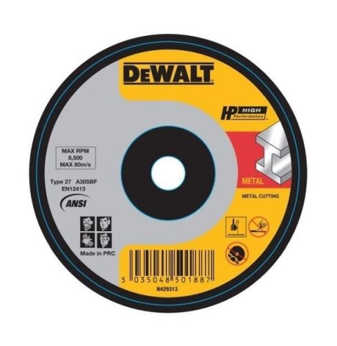 DeWALT Disco de corte para metal 180 x 22,23 x 3 mm DWA4524IA