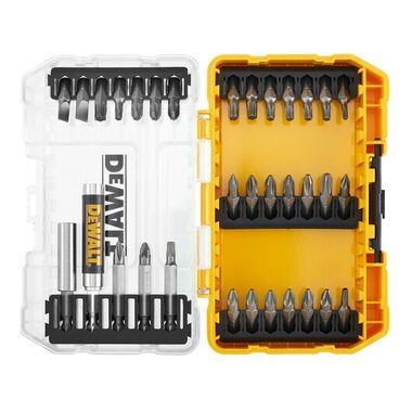 Juego de puntas DeWALT FLEXTORQ con soporte magnético (33 piezas) DT70709