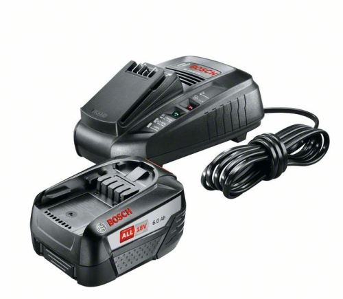 BOSCH Kit de arranque 18 V (6,0 Ah + AL 1830 CV) 1600A00ZR8