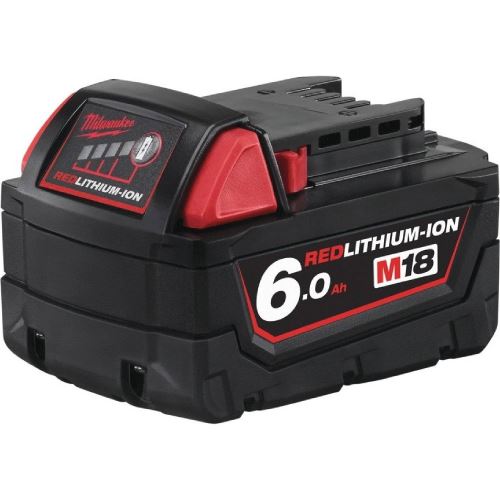 Batería MILWAUKEE M18 B6 (18 V /6 Ah) REDLITHIUM 4932451244