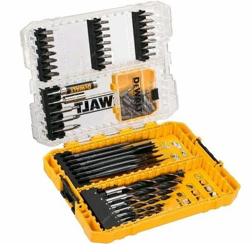 Juego de brocas y brocas para madera DeWALT (57 piezas) DT70768