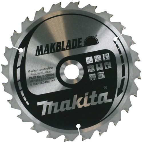 MAKITA Hoja de sierra sierra madera MAKBLADE 305mm 100Z B-32889