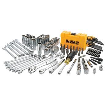 Juego DeWALT Gola (142 piezas) con trinquete 1/4 y 3/8 DWMT73802-1