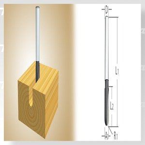 MAKITA Cortadora de ranuras en U D-09329