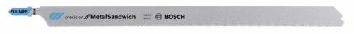 BOSCH Hoja de sierra para sierras oscilantes T 1018 AFP Precisión para Metal-Sandwich (3 uds) 2608636793