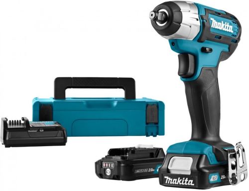 Makita Atornillador de impacto inalámbrico Li-ion CXT 12V/2.0Ah TW140DSAEX