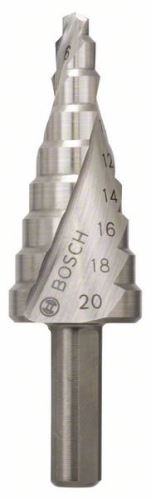 BOSCH Broca escalonada HSS 4 - 20 mm, 8,0 mm, 70,5 mm 2608597519