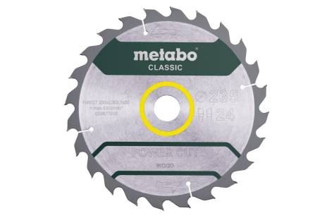 METABO Hoja de sierra 235 x 30 mm, 24 dientes, 18° 628677000