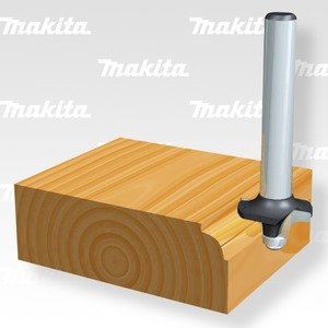 MAKITA fresa con mango redondo R-8 mm D-09547