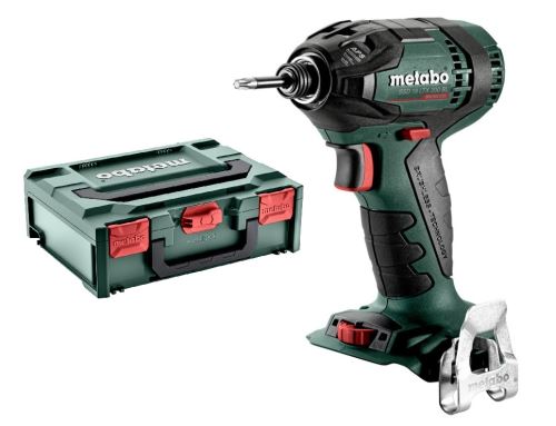 METABO Atornillador de impacto a batería SSD 18 LTX 200 BL, 602396840