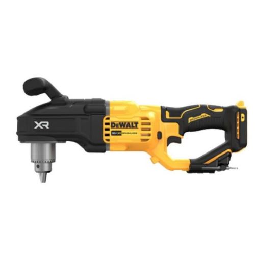 Taladro y atornillador de ángulo recto con escobillas inalámbricos Dewalt de 18 V DCD444N