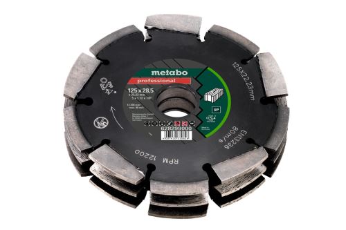 METABO Disco de fresado de diamante para MFE 40, 125 x 28,5 x 22,23 mm 628299000