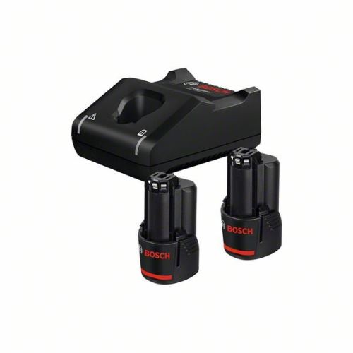 Kit de inicio Bosch 2× 12V3.0Ah + GAL12V-40 1600A019RD