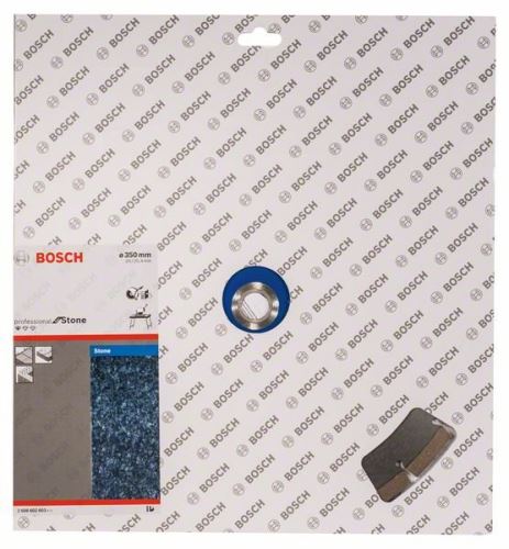 BOSCH Disco de corte Diamante Estándar para Piedra 350 x 20/25.40 x 3.1 x 10 mm 2608602603