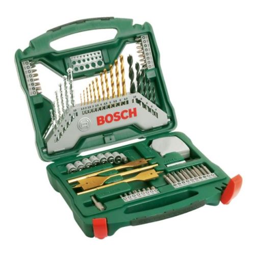 BOSCH Juego 70 piezas X-Line titanio 2607019329