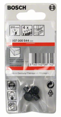 BOSCH Juego de 4 marcadores de orificios para clavijas de 6 mm 2607000544