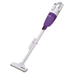 MAKITA Aspirador inalámbrico blanco-violeta Li-ion 12V/2.0Ah CL117FDX8