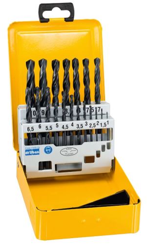 Juego de brocas para metal DeWALT HSS-R en estuche metálico (19 piezas) DT5913