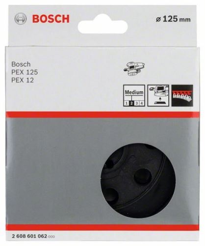 BOSCH Discos de lijado Medianos 125 mm 2608601062