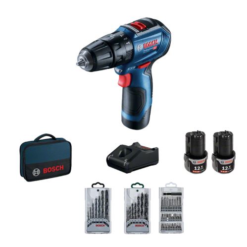 BOSCH Atornillador combinado inalámbrico GSB 12V-30 06019G9101