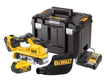 Lijadora de banda inalámbrica DeWalt 18V DCW220P2