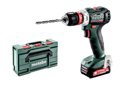 Metabo Taladro inalámbrico POWERMAXX BS 12 BL Q 601039500