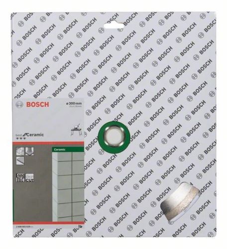 BOSCH Disco de corte de diamante Best for Ceramic 300 x 30/25,40 x 2,8 x 10 mm 2608602639