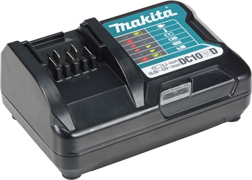 Cargador MAKITA Li-ion CXT DC10WD caja de cartón 197343-0