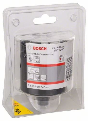 BOSCH Speed for Multi Construction perforadora 67 mm, 2 5/8" 2608580746