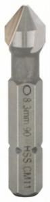 BOSCH Avellanador 8,3 mm, M 4, 31 mm, 1/4" 2608596405