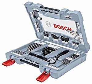 BOSCH Juego de puntas de atornillar y taladro Premium X-Line 91 piezas 2608P00235