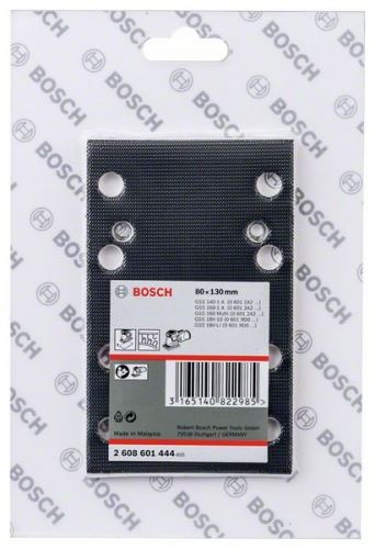 BOSCH Plato lijador 80 x 130 mm 2608601444