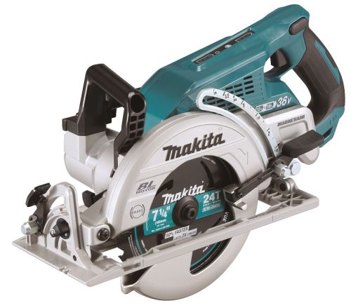 MAKITA Sierra circular inalámbrica 185mm Li-ion LXT 2x18V, sin batería Z DRS780Z