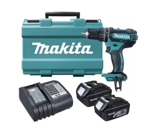 Makita Atornillador de impacto inalámbrico Li-ion LXT 18V/3.0 Ah DHP482SFE