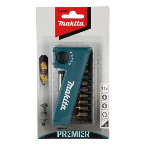 MAKITA juego de 11 puntas de torsión Impact Premier E-03567