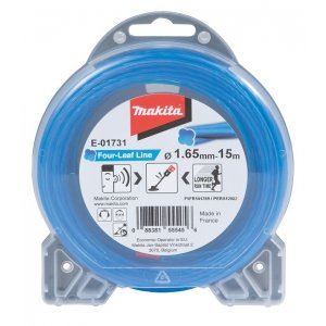 Cuerda MAKITA nylon 1,65 mm, azul, 15 m, especial para máquinas de batería E-01731