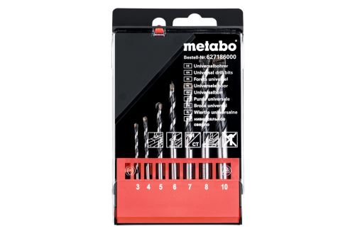 METABO Juego de brocas universales HM (7 uds) 627186000