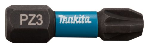 MAKITA punta de torsión 1/4" IMPACT NEGRO PZ3, 25 mm 2 piezas B-63650