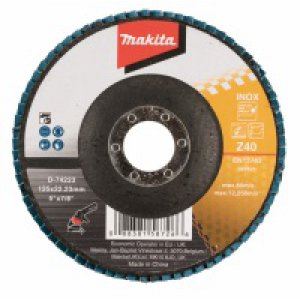 Disco de láminas MAKITA 125x22,23 mm K40 Zirkon D-74223